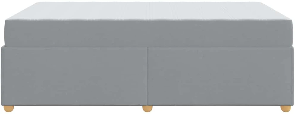 Lova Lovos rėmas su čiužiniu Šviesiai pilka 120 x 200 cm audinys
