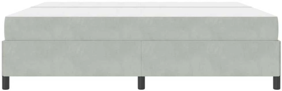 Lovos rėmas Šviesiai pilka 200 x 200 cm audinys