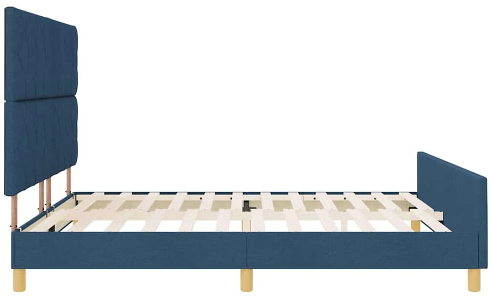 Lovos rėmas su galvūgalio Mėlyna 180 x 200 cm audinys