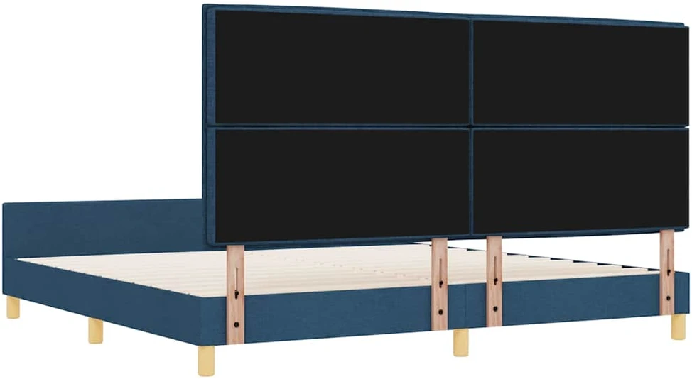 Lovos rėmas su galvūgalio Mėlyna 200 x 200 cm audinys