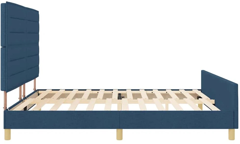 Lovos rėmas su galvūgalio Mėlyna 200 x 200 cm audinys