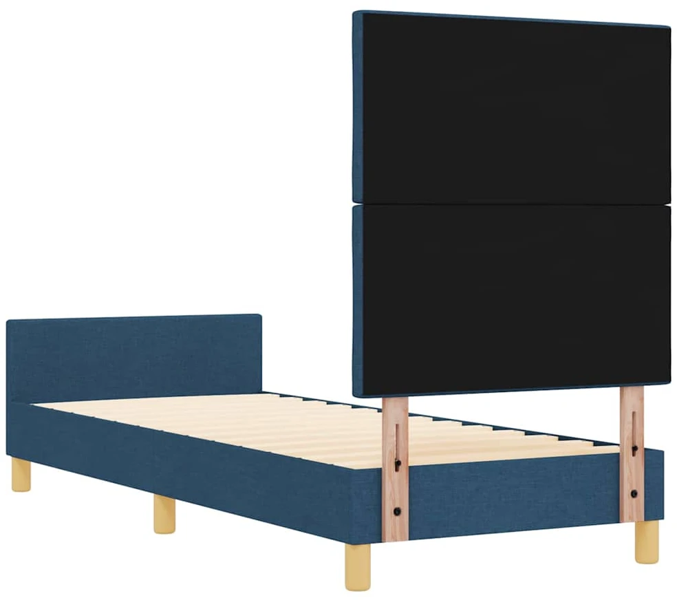 Lova Lovos rėmas su galvūgalio Mėlyna 80 x 200 cm audinys