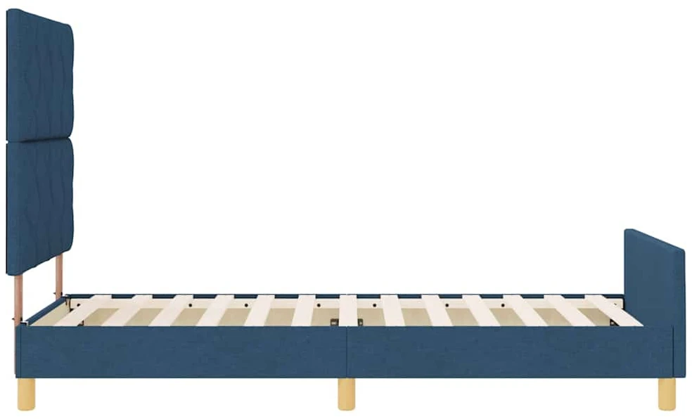 Lova Lovos rėmas su galvūgalio Mėlyna 90 x 200 cm audinys