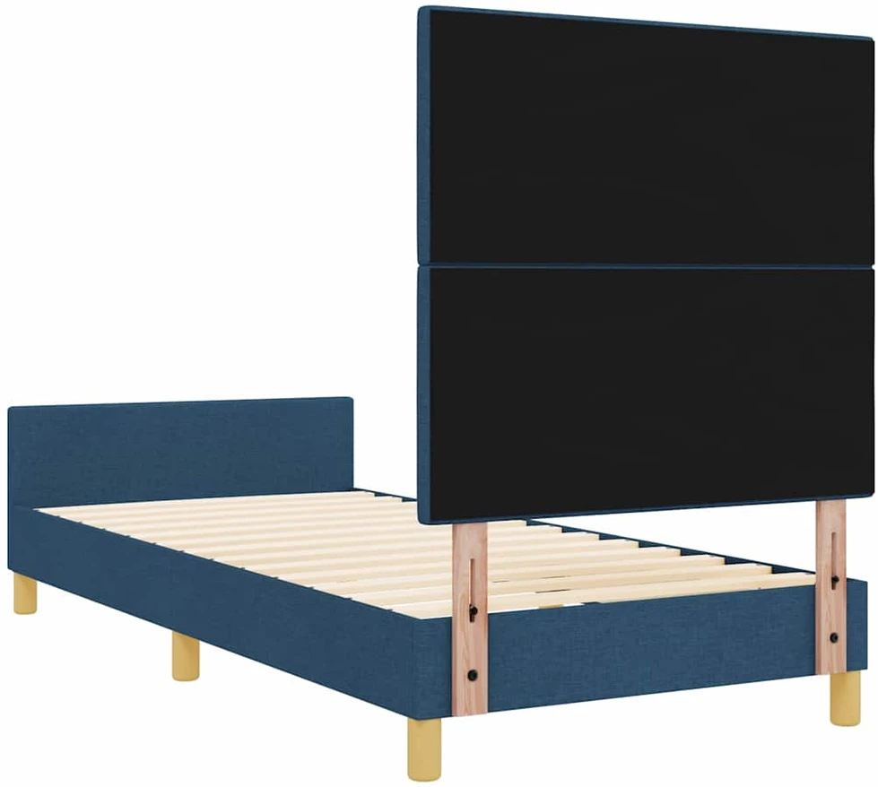 Lova Lovos rėmas su galvūgalio Mėlyna 90 x 200 cm audinys