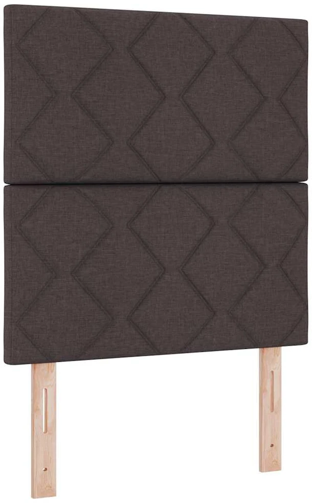 Lova Lovos rėmas su galvūgalio Tamsiai ruda 80 x 200 cm audinys