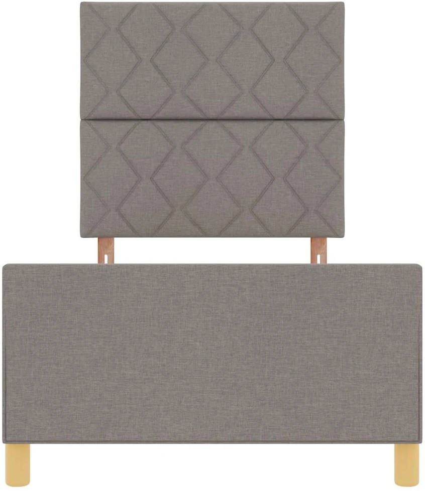 Lova Lovos rėmas su galvūgalio Tortora 100 x 200 cm audinys