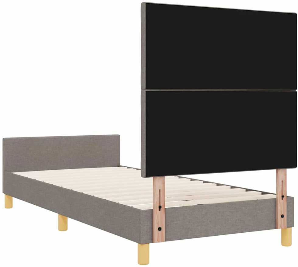 Lova Lovos rėmas su galvūgalio Tortora 100 x 200 cm audinys