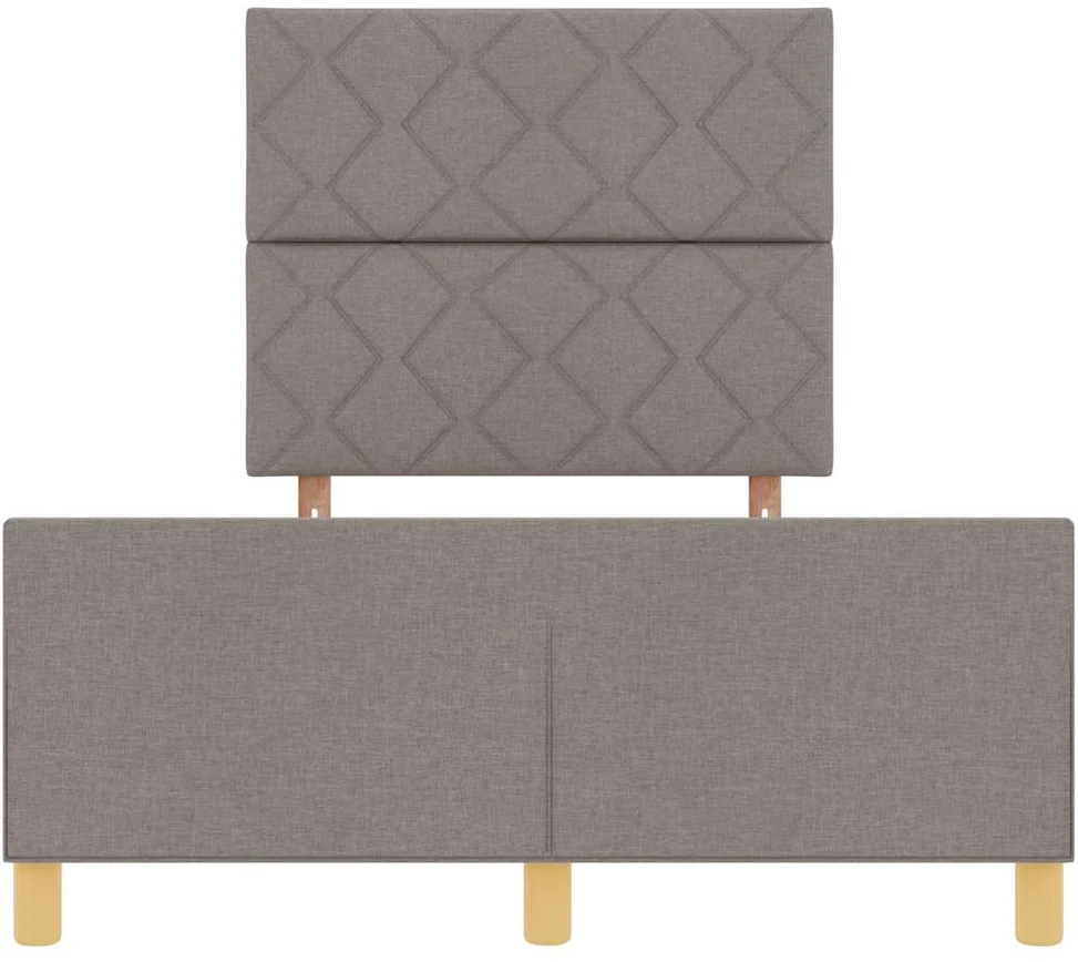 Lova Lovos rėmas su galvūgalio Tortora 120 x 200 cm audinys