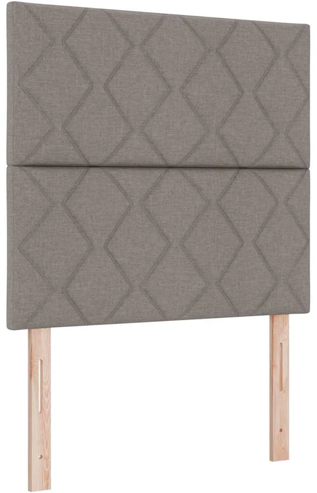 Lova Lovos rėmas su galvūgalio Tortora 120 x 200 cm audinys