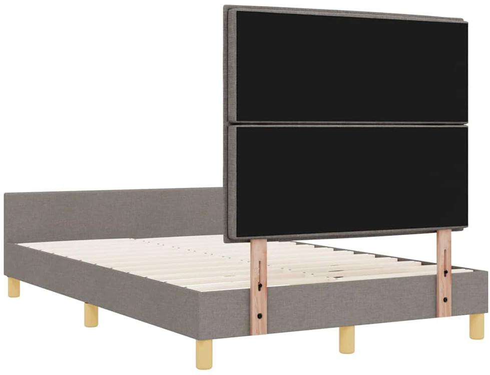 Lova Lovos rėmas su galvūgalio Tortora 120 x 200 cm audinys