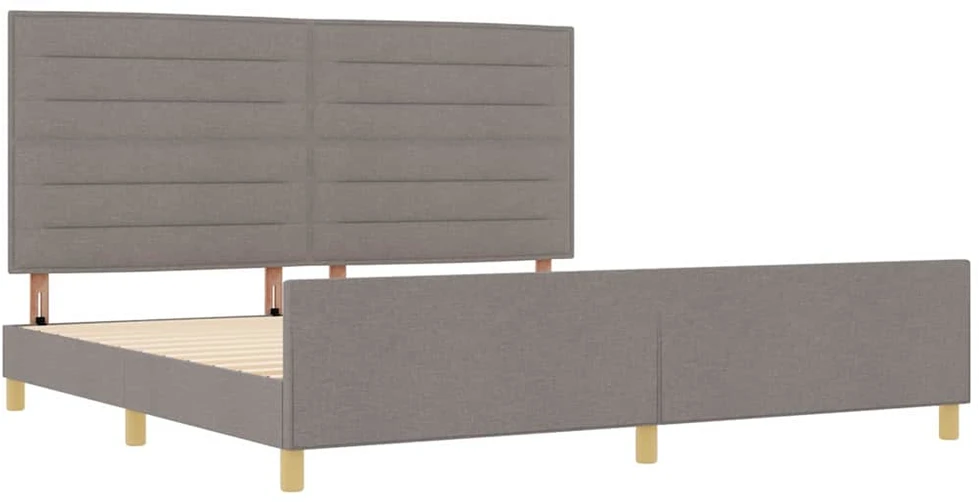 Lovos rėmas su galvūgalio Tortora 200 x 200 cm audinys