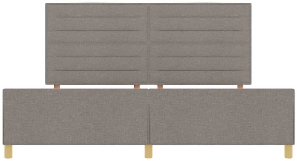 Lovos rėmas su galvūgalio Tortora 200 x 200 cm audinys