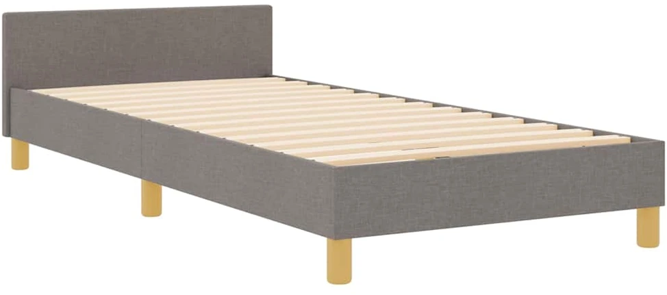 Lova Lovos rėmas su galvūgalio Tortora 90 x 200 cm audinys
