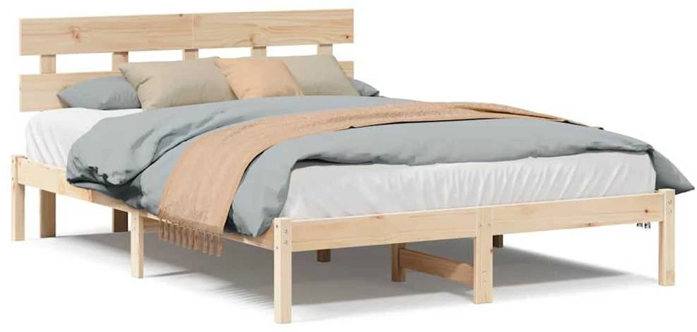 Lovos rėmas Ruda 150 x 200 cm Pušies medienos masyvas