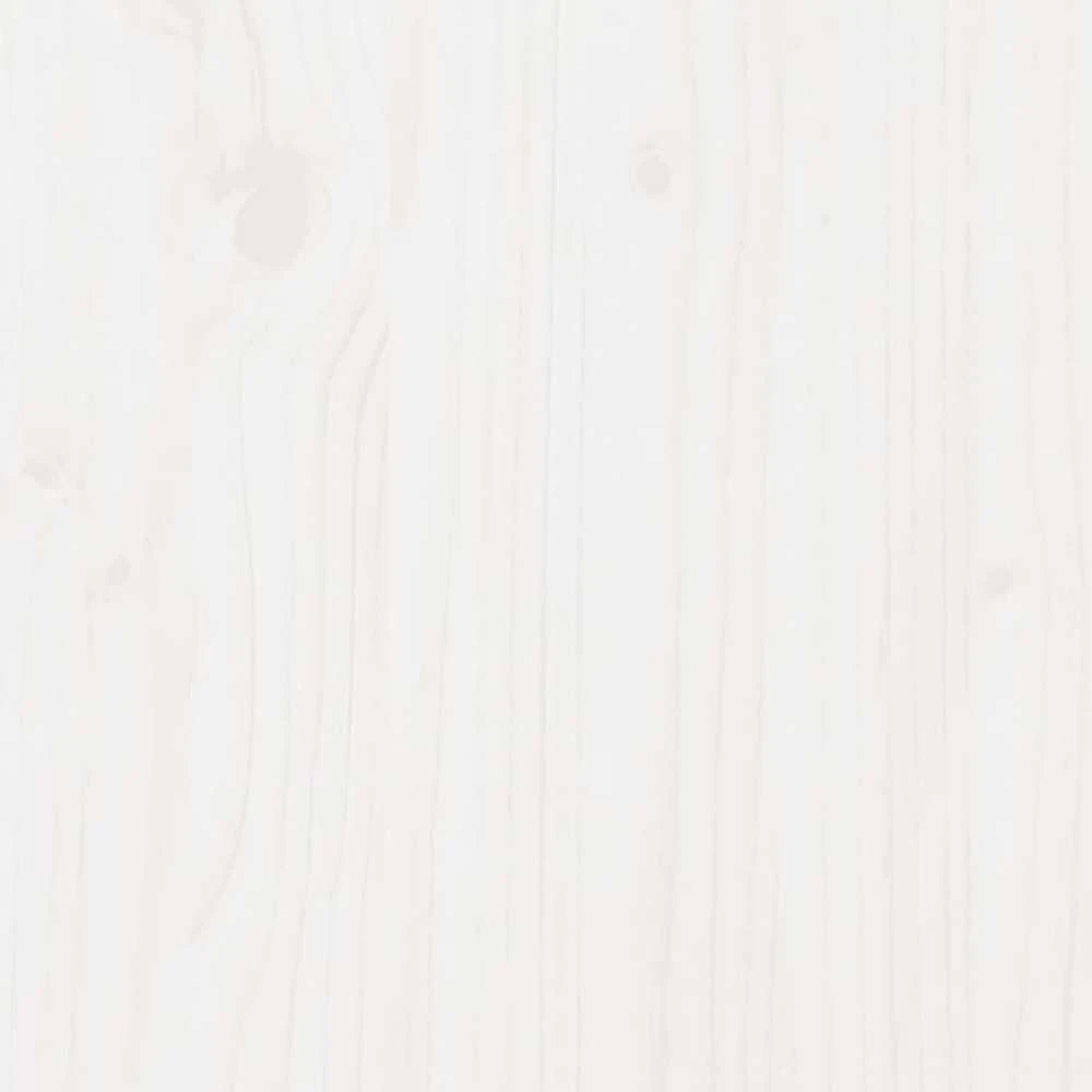 Lovos rėmas su galvūgaliu, baltas, 150x200cm, pušies masyvas