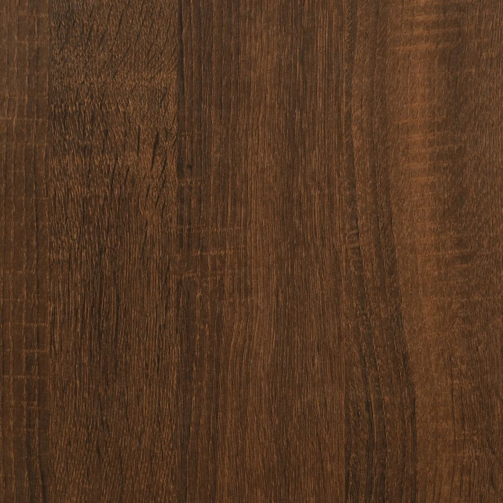 Lovos rėmas su galvūgaliu ir LED, rudas ąžuolo, 150x200cm