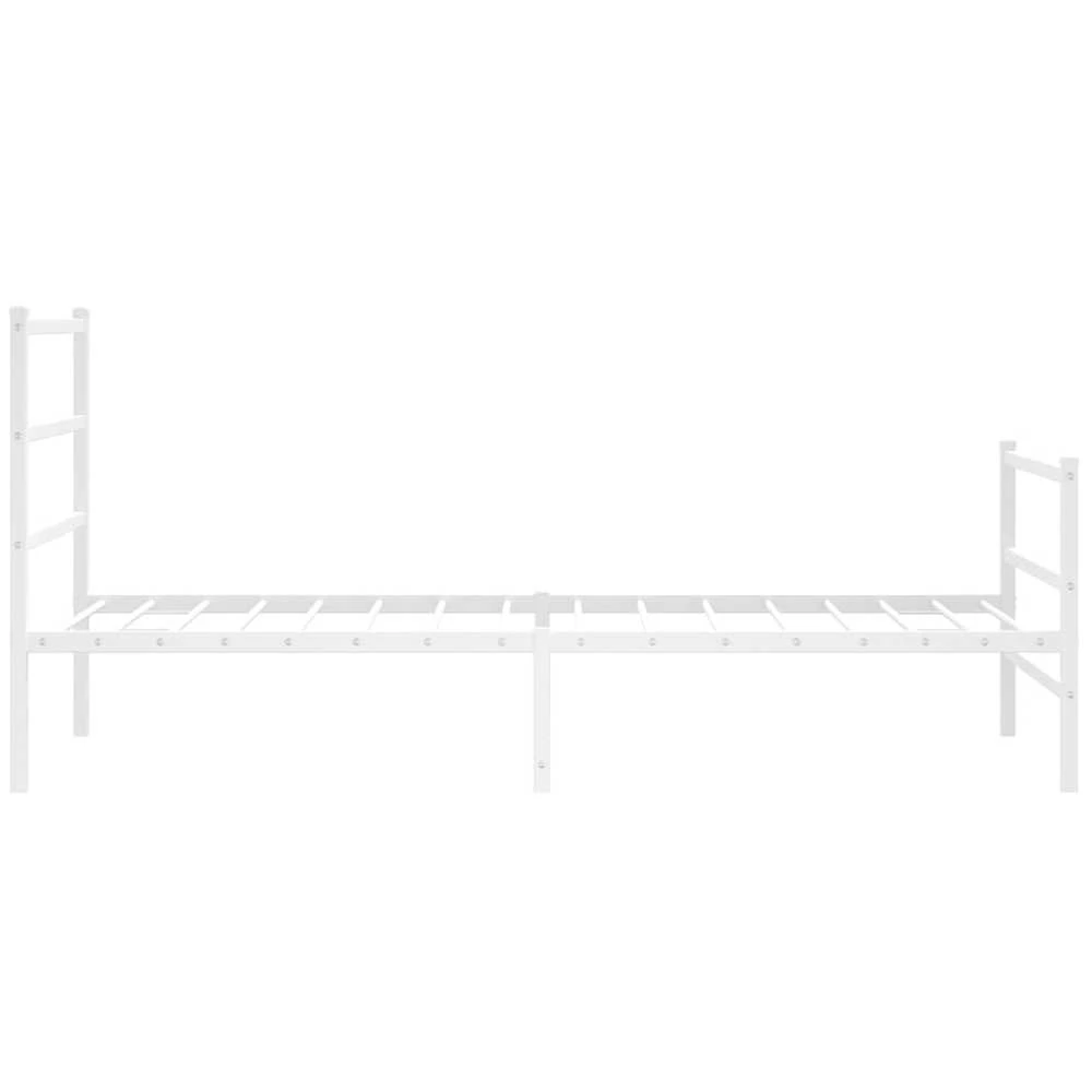 Lova Lovos rėmas su galvūgaliu/kojūgaliu, baltas, 107x203cm, metalas