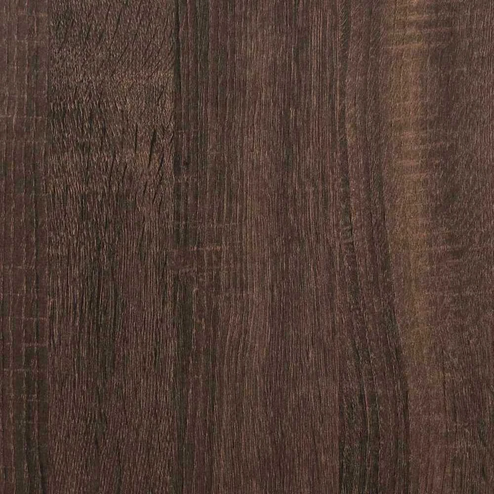 Lovos rėmas su galvūgaliu, rudas ąžuolo, 90x200cm, mediena
