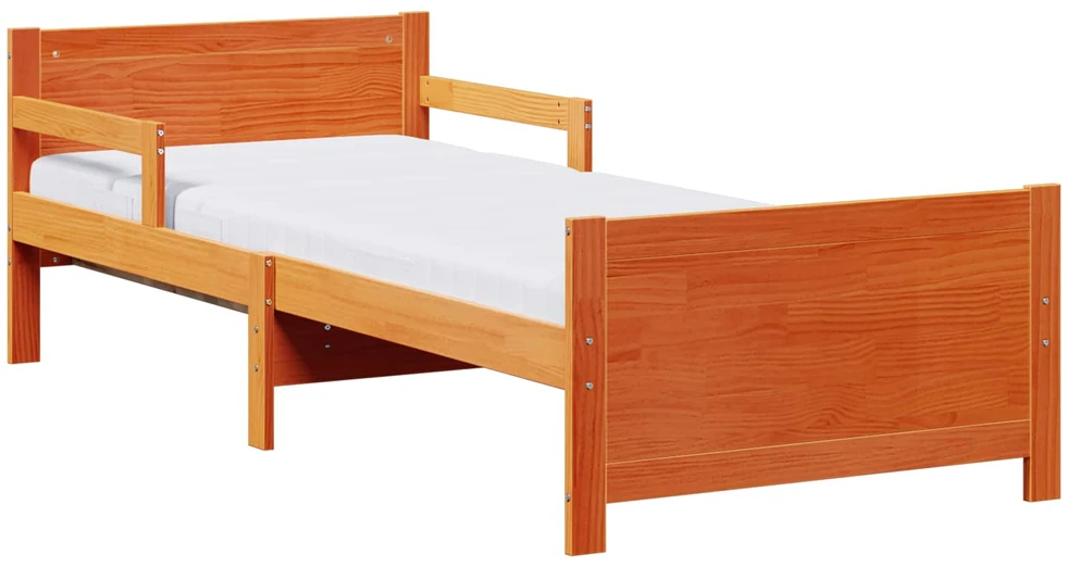 Lova Lovos rėmas su išsiplėčiančiu čiužiniu Ruda 80 x 200 cm