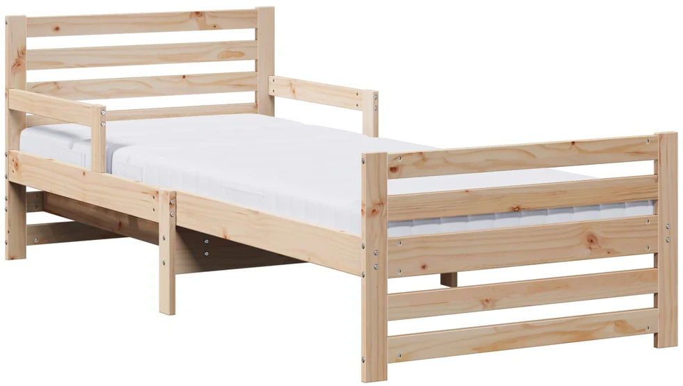 Lova Lovos rėmas su išsiplėčiančiu čiužiniu Ruda 80 x 200 cm