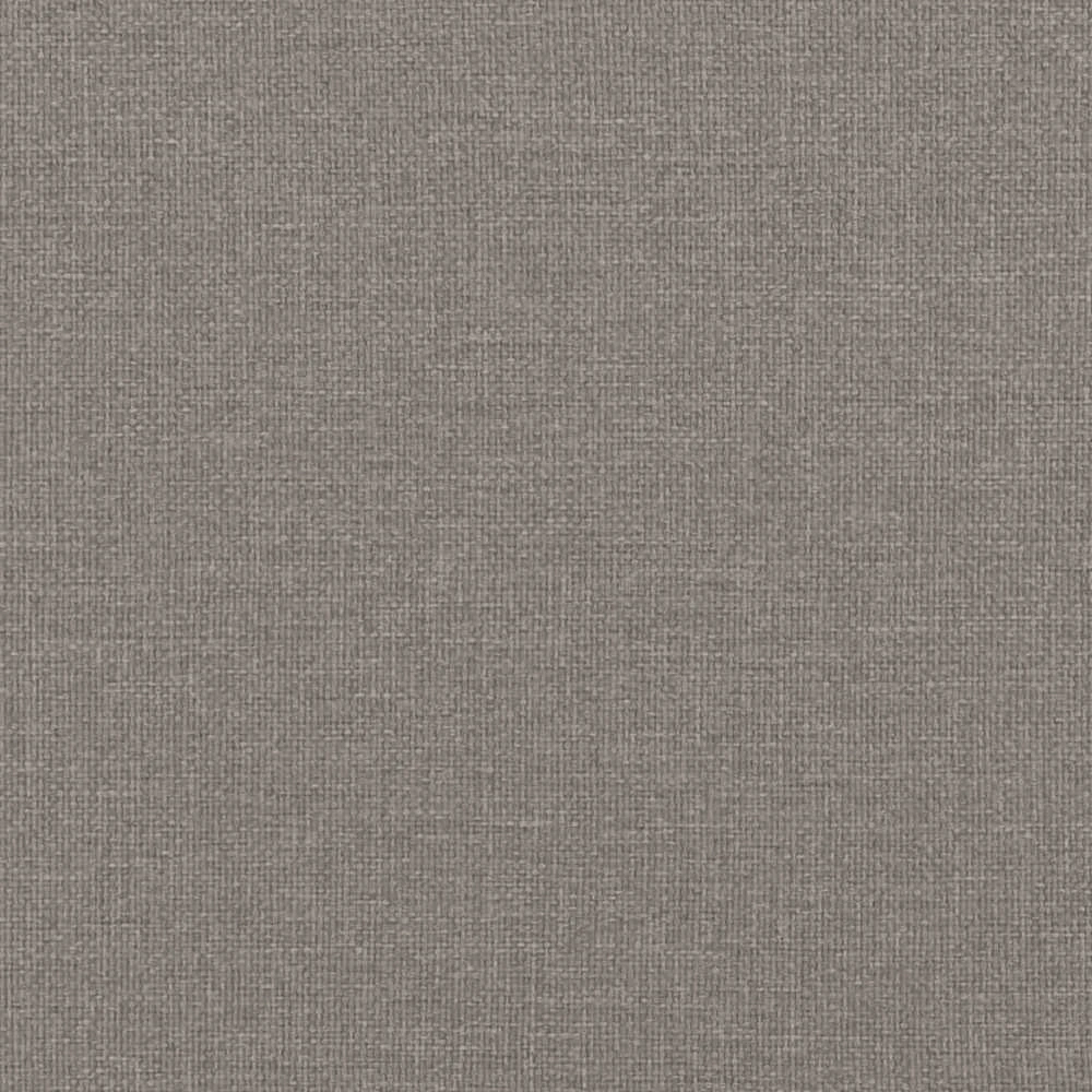 Lovos rėmas su LED, taupe spalvos, 160x200cm, audinys