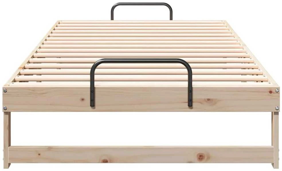 Lova Lovos rėmas Ruda 100 x 210 cm Kietos pušies mediena