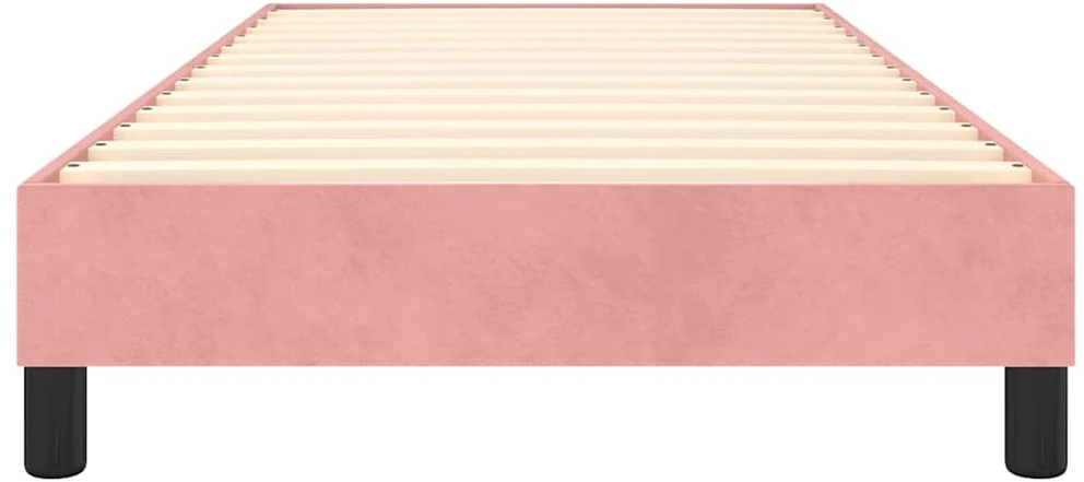 Lovos rėmas, rožinis, 80x200 cm, aksomas