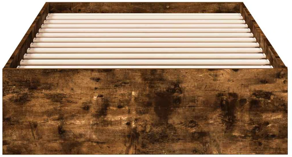 Lovos rėmas su stalčiais, dūminio ąžuolo, 75x190cm, mediena