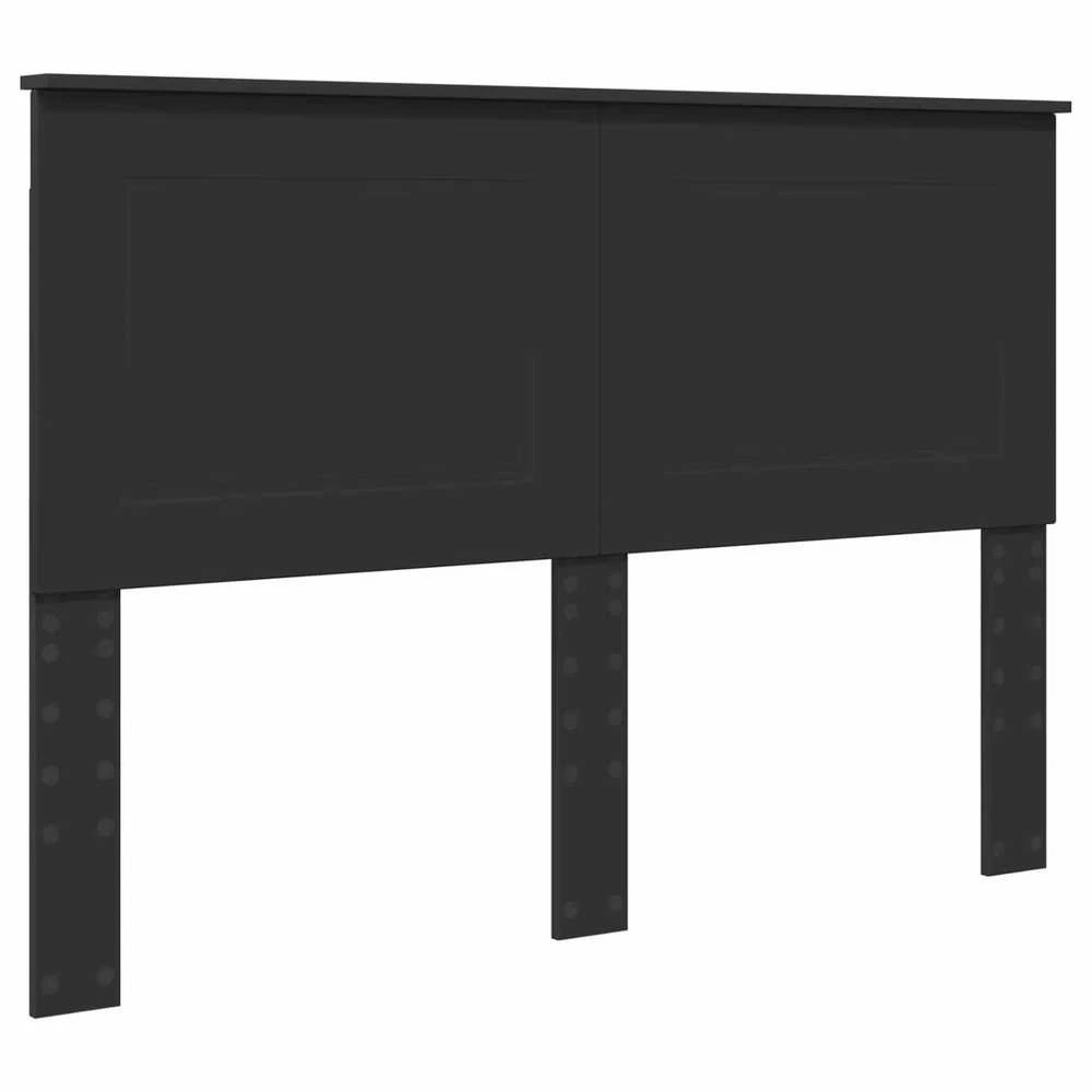 Lovos rėmas su stalčių Juoda 140 x 190 cm Inžinerinė mediena