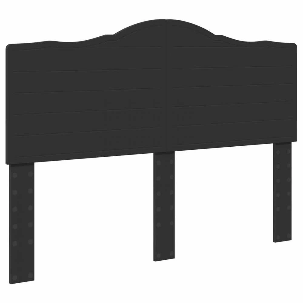 Lovos rėmas su stalčių Juodas 140 x 190 cm Inžinerinė mediena
