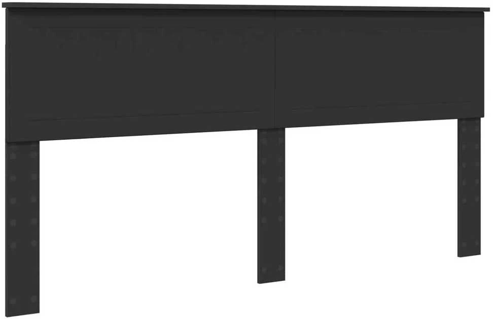 Lovos rėmas su stalčių Juoda 180 x 200 cm Inžinerinė mediena