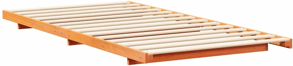 Lova Lovos rėmas Vaško ruda 80 x 210 cm Kietos pušies mediena
