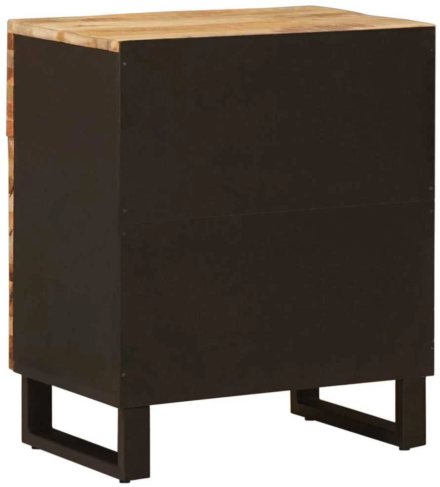 Lovos spintelė Ruda 50 x 33 x 60 cm Kietas mango medis