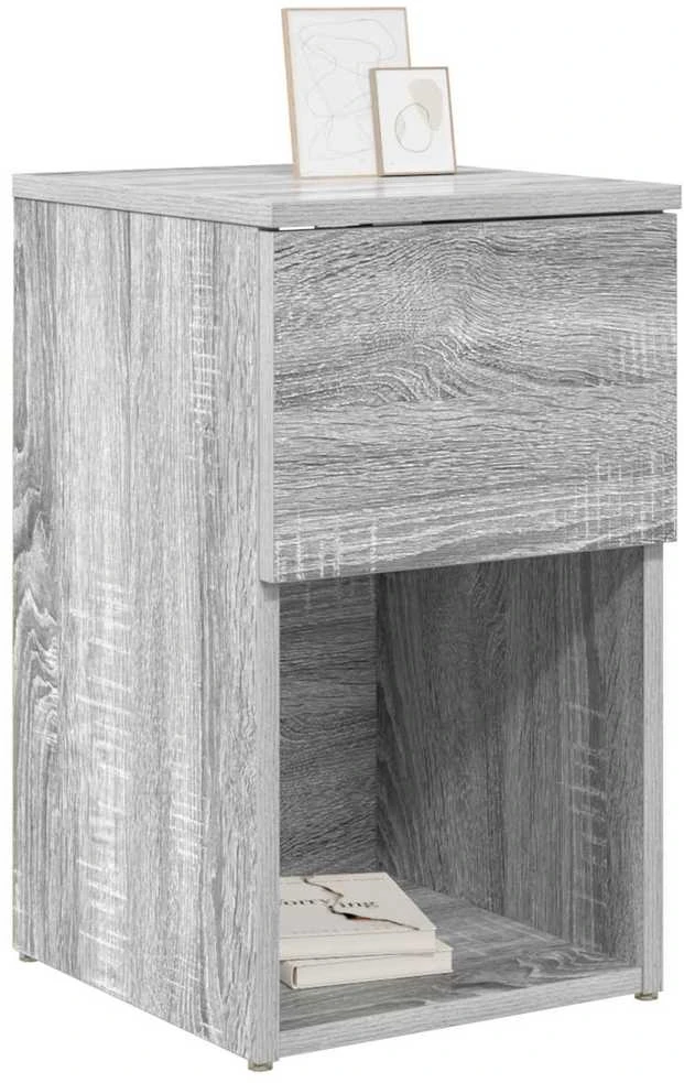 Lovos spintelė 2 vnt. Pilka Sonoma 29 x 31,5 x 49 cm