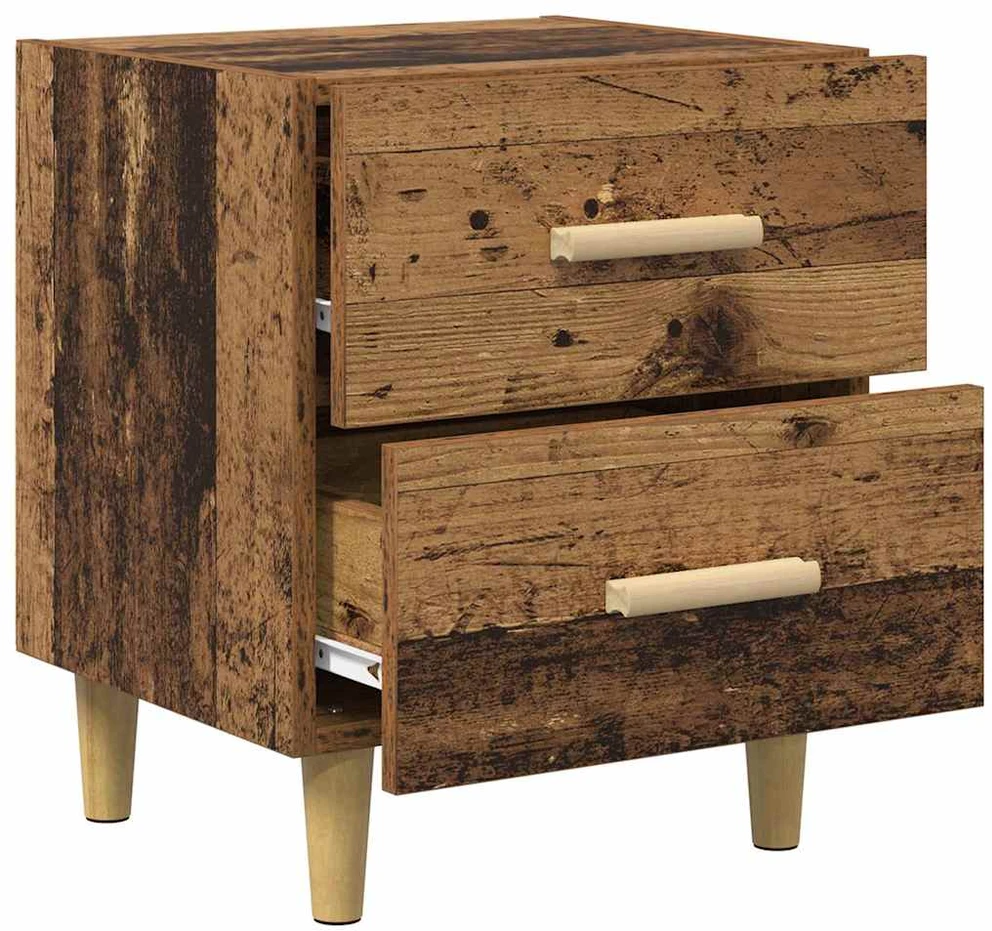 Lovos spintelė 2 vnt. Senas medis 40 x 35 x 47.5cm
