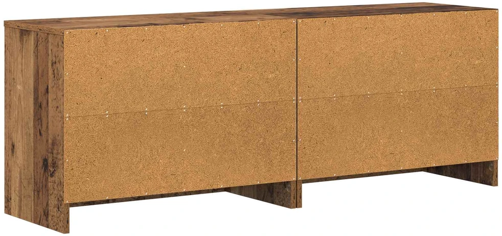 Lovos spintelė 2 vnt. Sendintos medienos 66 x 33 x 48 cm