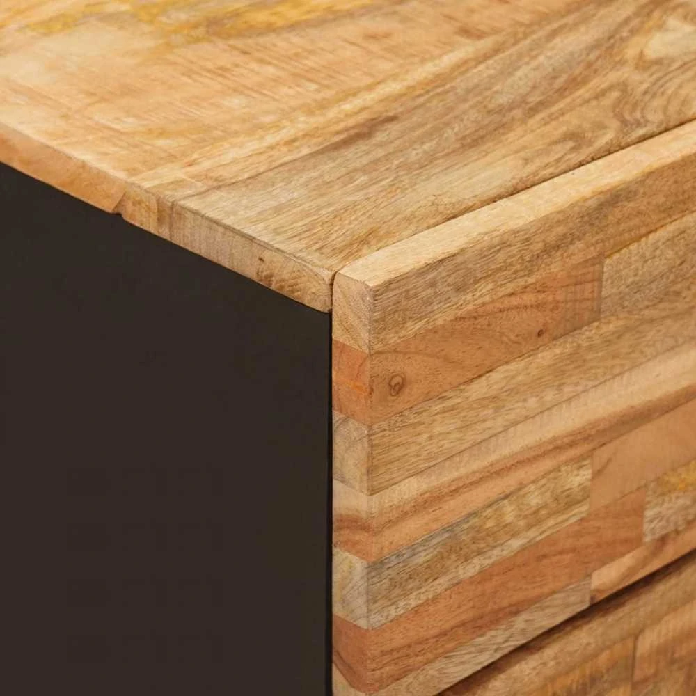 Lovos spintelė Ruda 50 x 33 x 60 cm Kietas mango medis