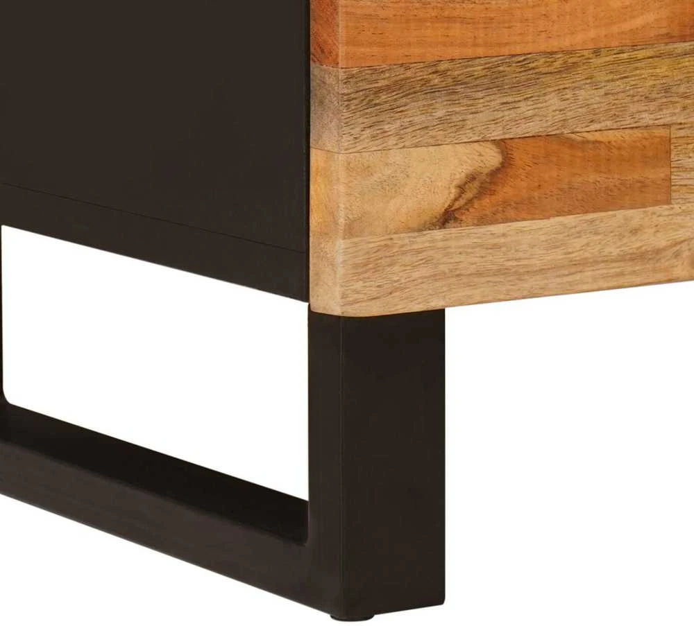 Lovos spintelė Ruda 50 x 33 x 60 cm Kietas mango medis
