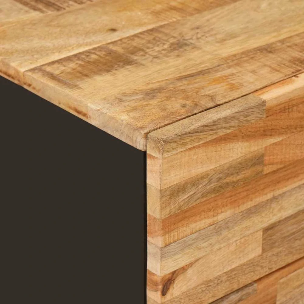 Lovos spintelė Ruda 50 x 33 x 60 cm Kietas mango medis