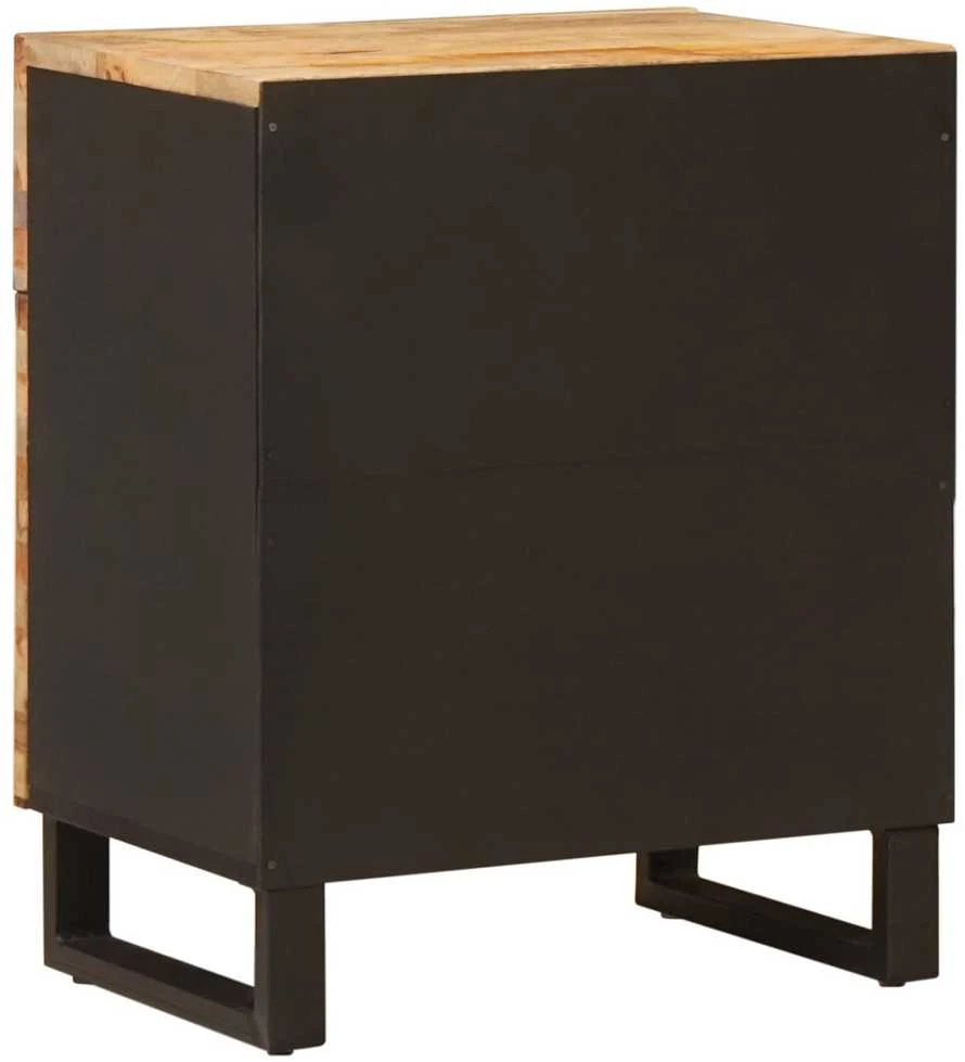 Lovos spintelė Ruda 50 x 33 x 60 cm Kietas mango medis