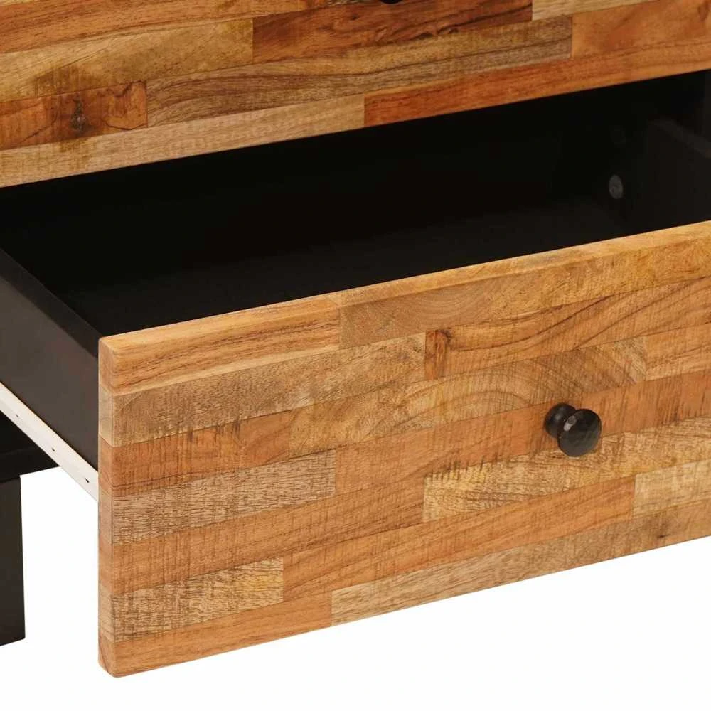 Lovos spintelė Ruda 50 x 33 x 62 cm Kietas mango medis