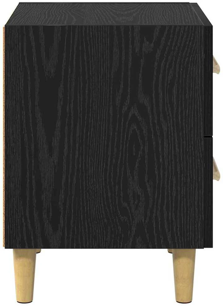 Lovos spintelė Juodas ąžuolas 40 x 35 x 47.5cm Apdirbta mediena