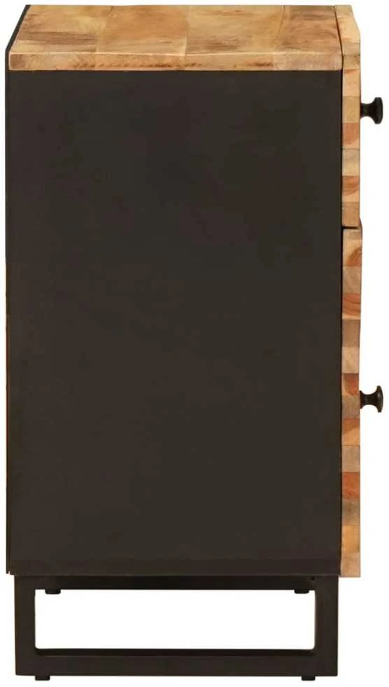 Lovos spintelė Ruda 50 x 33 x 60 cm Kietas mango medis