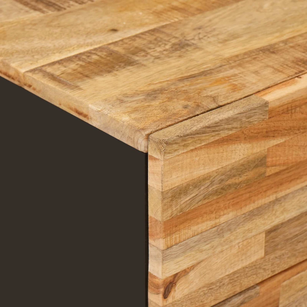 Lovos spintelė Ruda 50 x 33 x 60 cm Kietas mango medis
