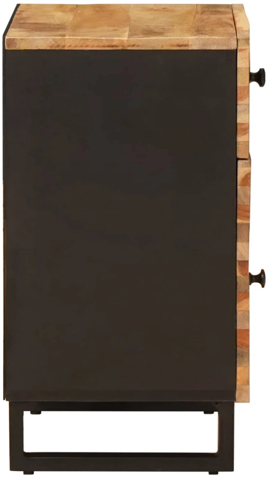 Lovos spintelė Ruda 50 x 33 x 60 cm Kietas mango medis
