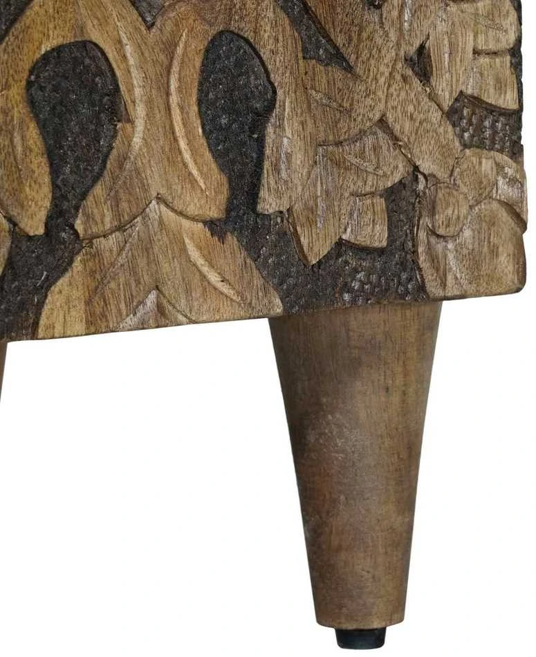 Lovos spintelė Ruda 50 x 33 x 60 cm Kietas mango medis