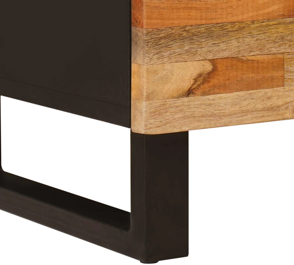 Lovos spintelė Ruda 50 x 33 x 60 cm Kietas mango medis