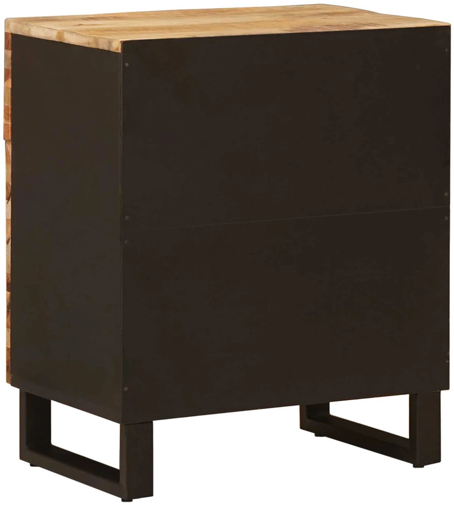 Lovos spintelė Ruda 50 x 33 x 60 cm Kietas mango medis