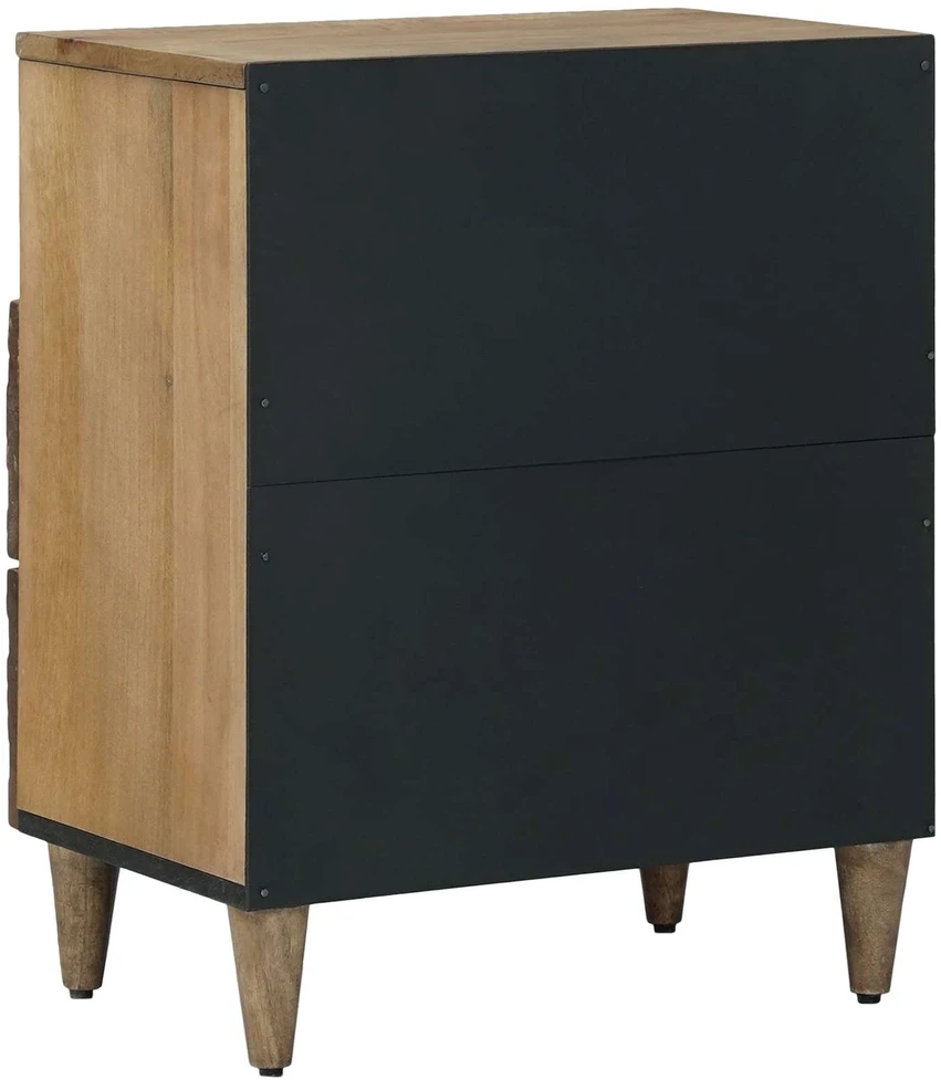 Lovos spintelė Ruda 50 x 33 x 60 cm Kietas mango medis