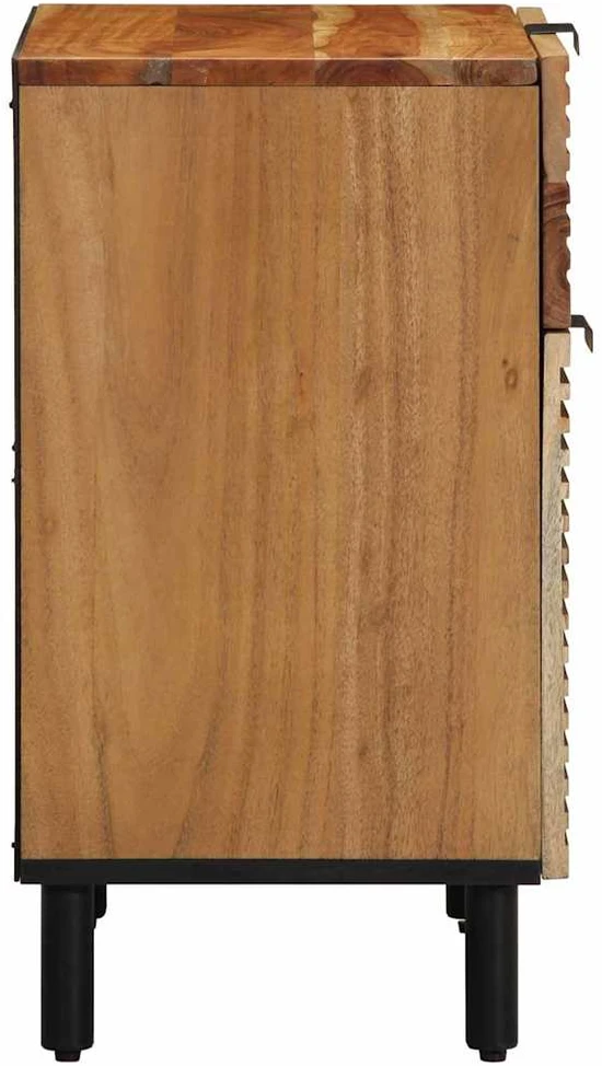 Lovos spintelė Ruda 50 x 33 x 60 cm Kietos akacijos mediena